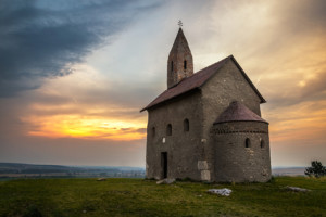 © Kayco | stockfresh.com Hill at Sunset in Drazovce, Slovakia